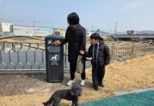 광양시, 서천체육공원에 반려동물 배변처리함 설치…공원 환경 개선 기대