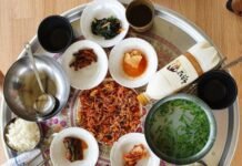 청룡식당 제첩회