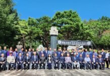 설성 김종호 선생 32주기 추모식…탄신 100주년 맞아 애향정신 되새겨